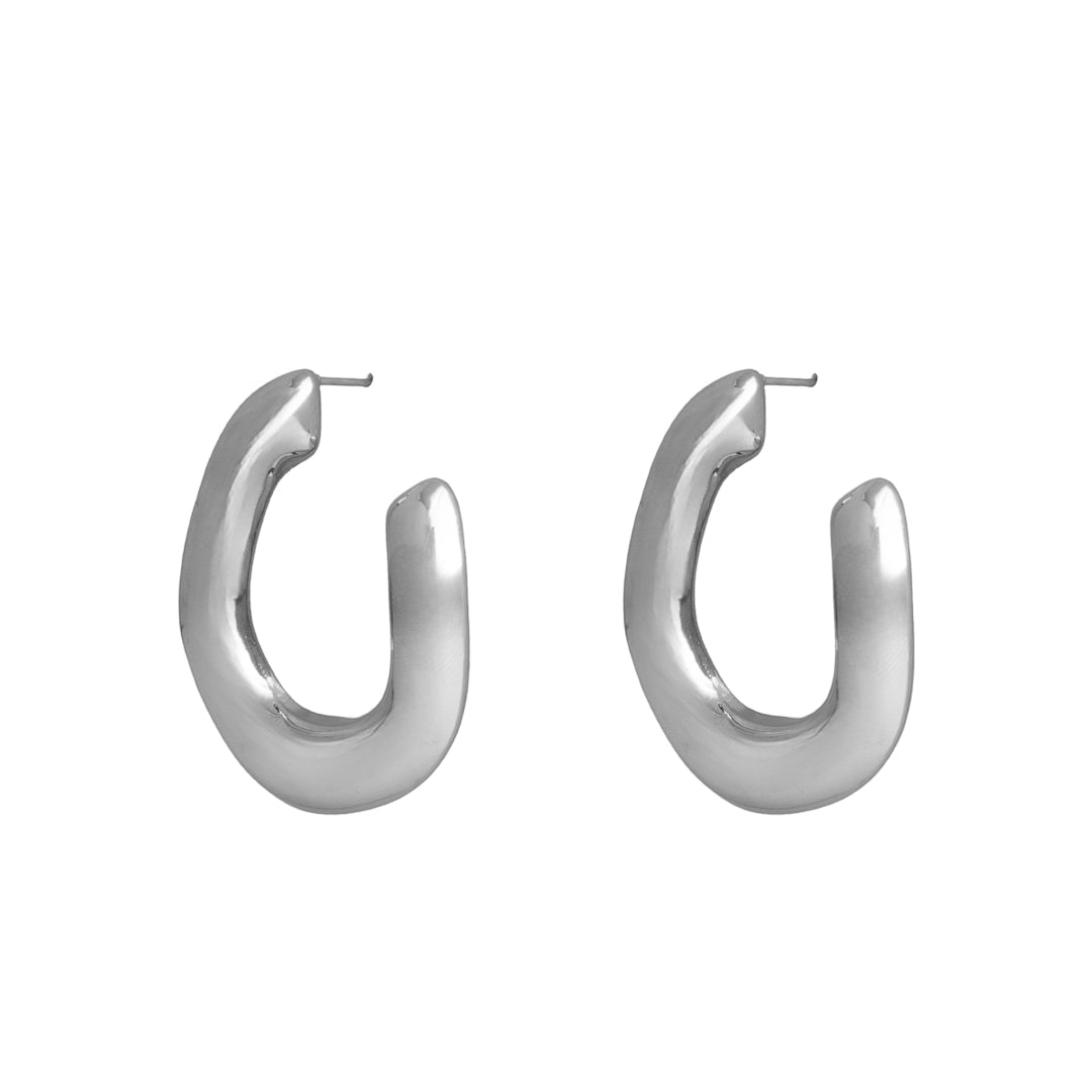 Whisper Earrings - Plata