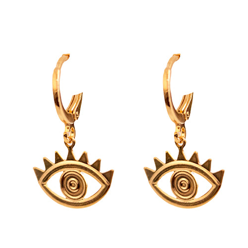 Arracada con ojito – Chapa de Oro