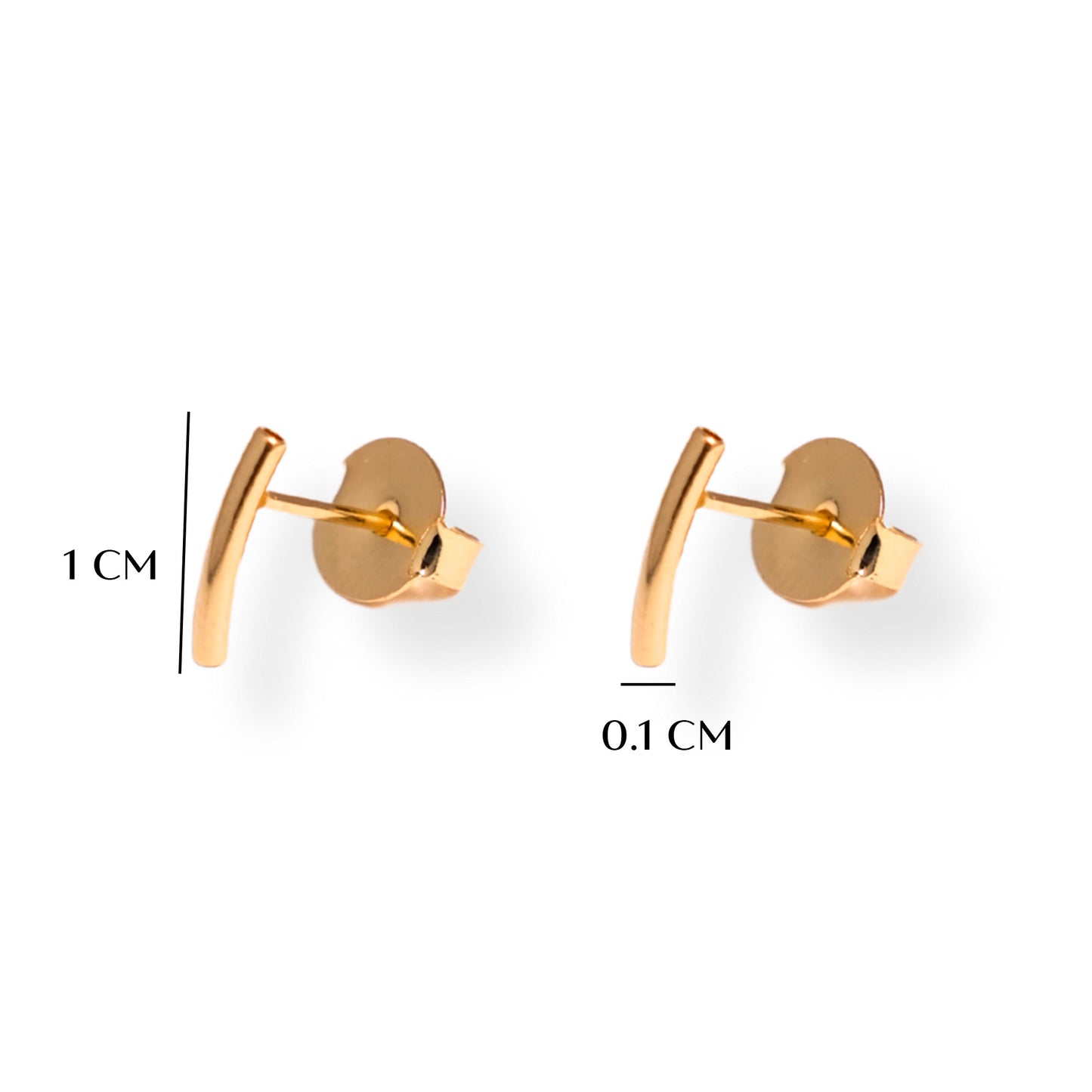 Arete Mini - Chapa de Oro