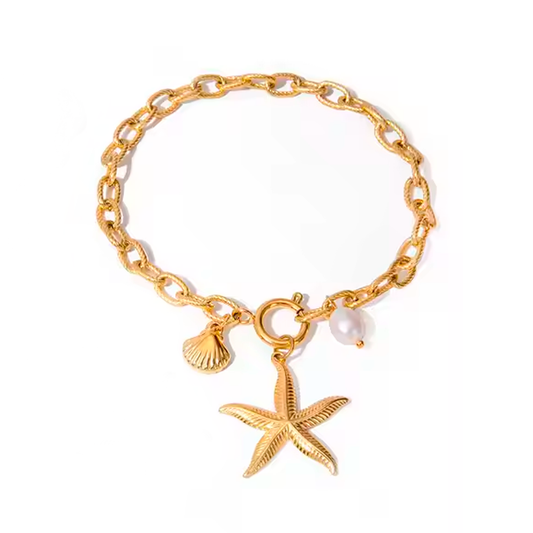 Pulsera Dijes Mar