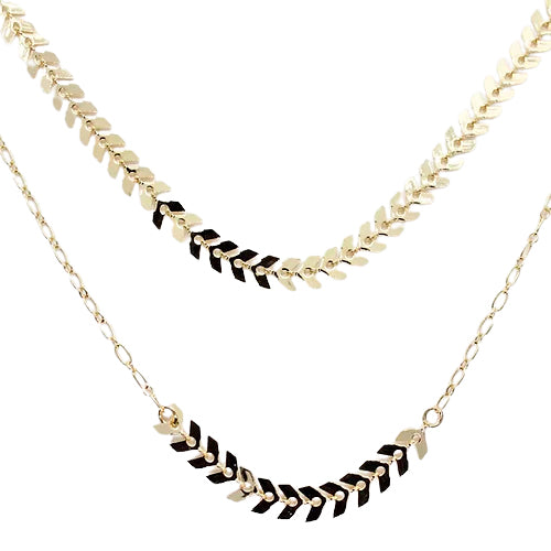 Collar Flechas – Chapa de Oro