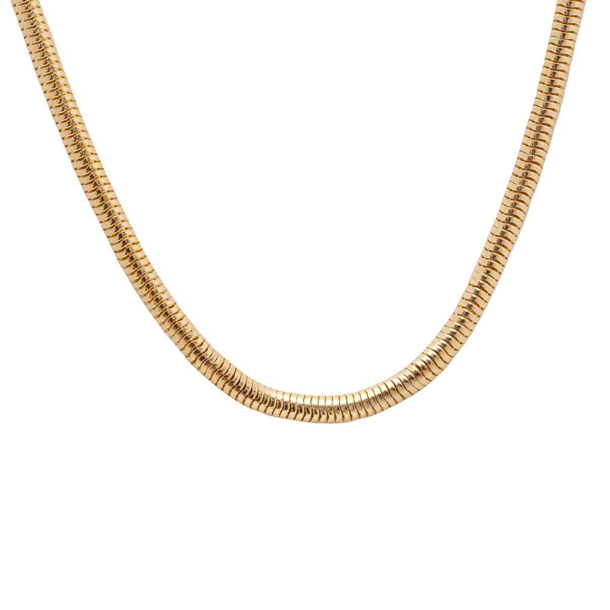Snake Necklace - Chapa de Oro