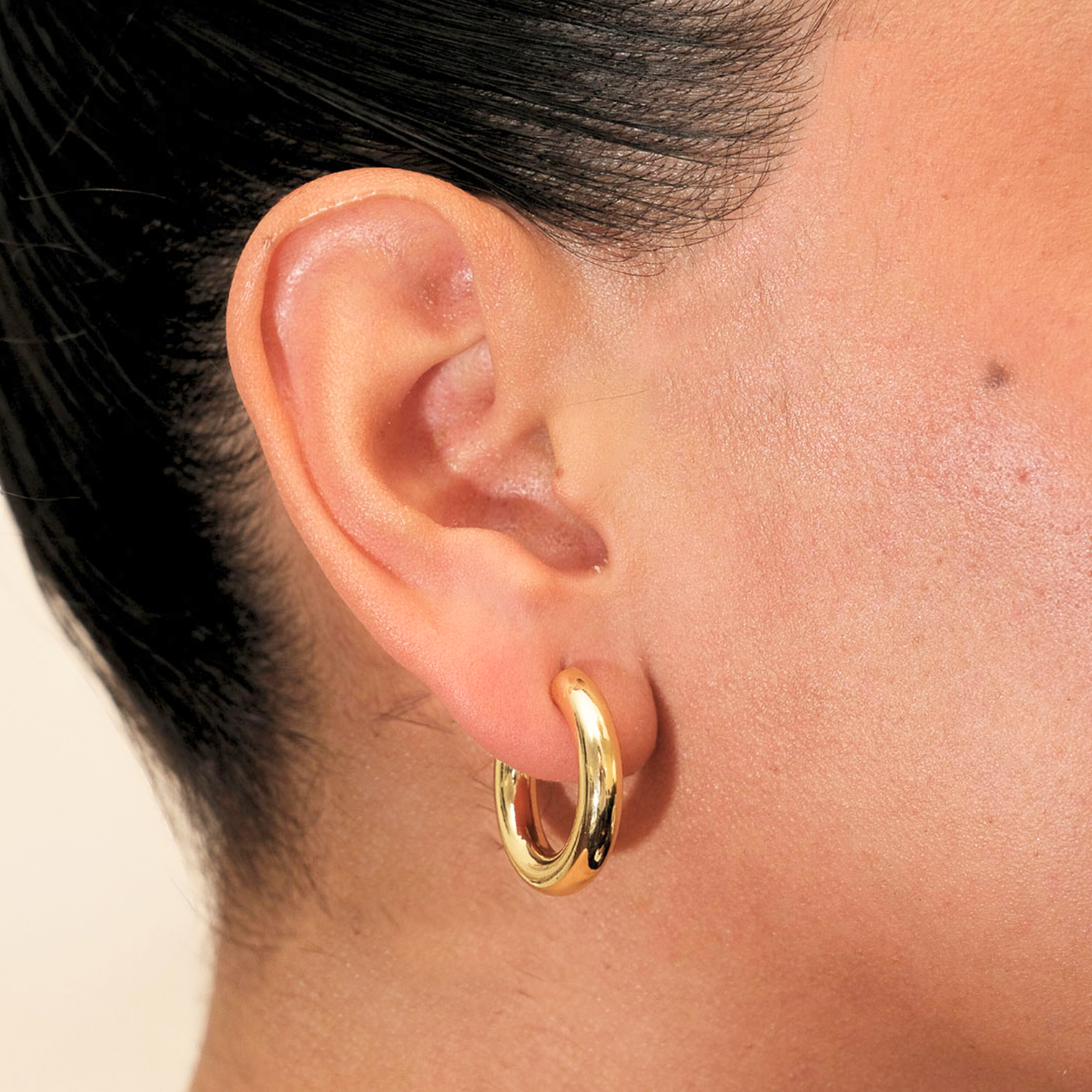 Regina Earring - Chapa de Oro
