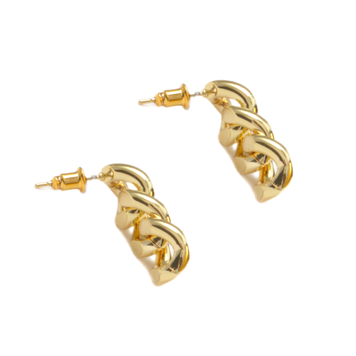Aretes Cadena – Chapa de Oro