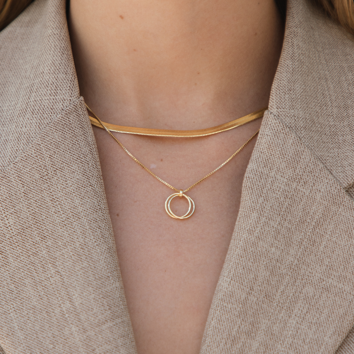 Cadena Plana – Chapa de Oro