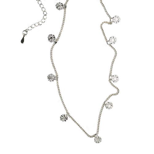 Collar Flores Colgantes
