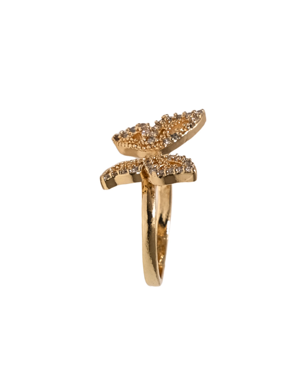 ANILLO MARIPOSA ZIRCONIAS