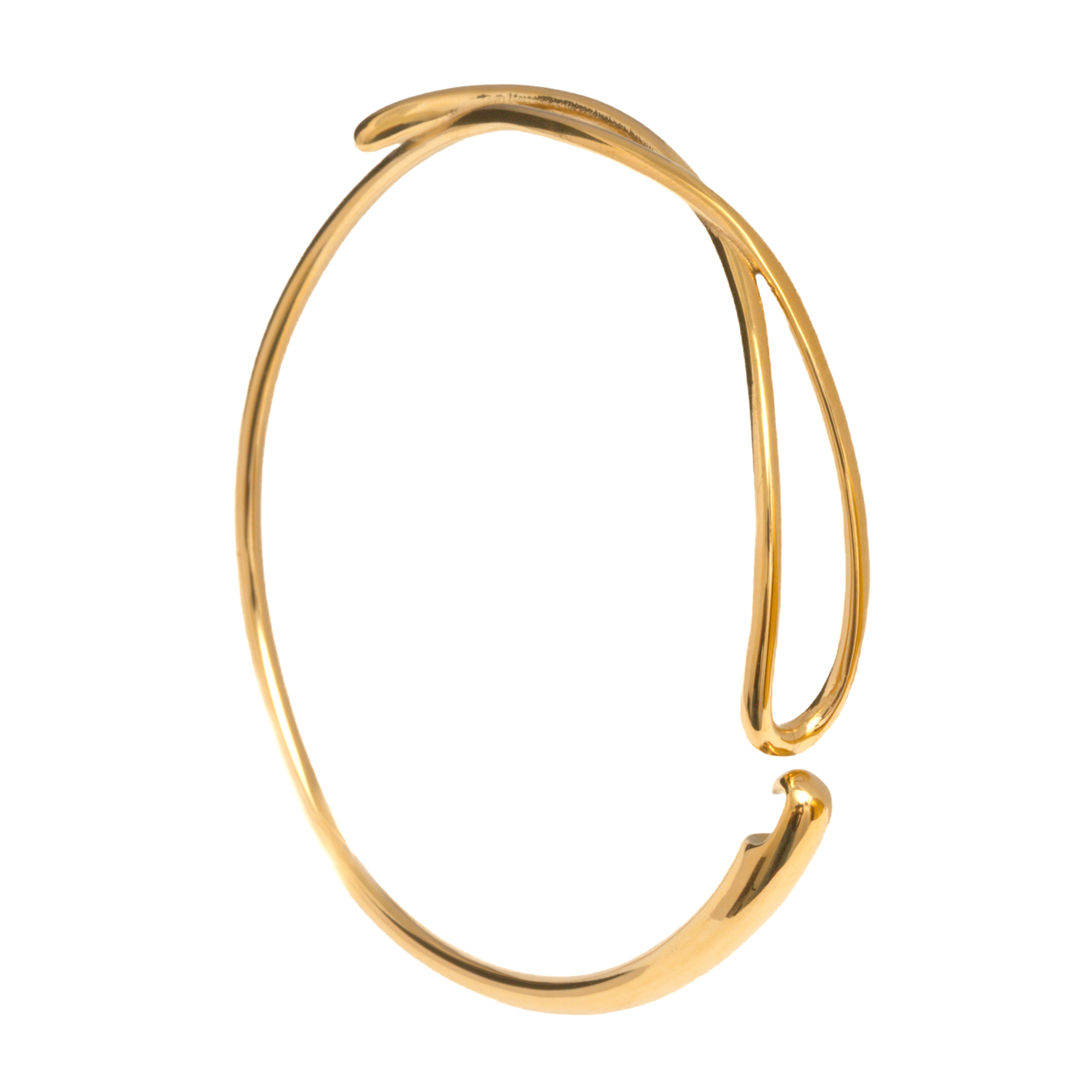 Brazalete con Broche - Chapa de Oro
