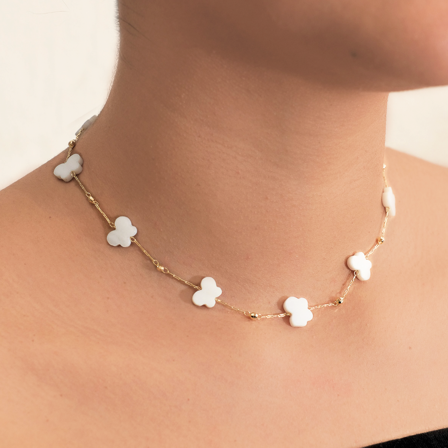 Choker Mariposa - Chapa de Oro