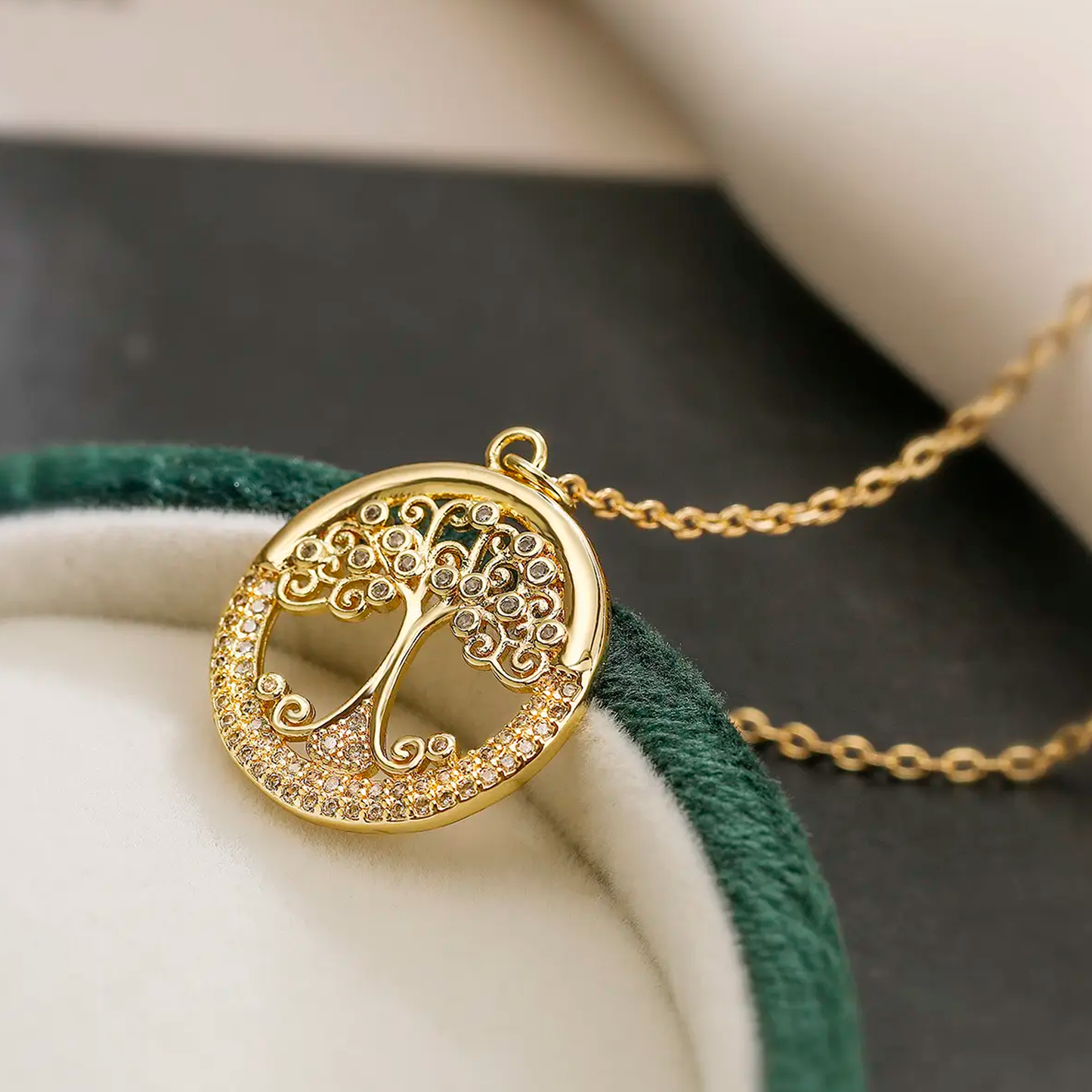 Collar Árbol de la Vida - Chapa de Oro