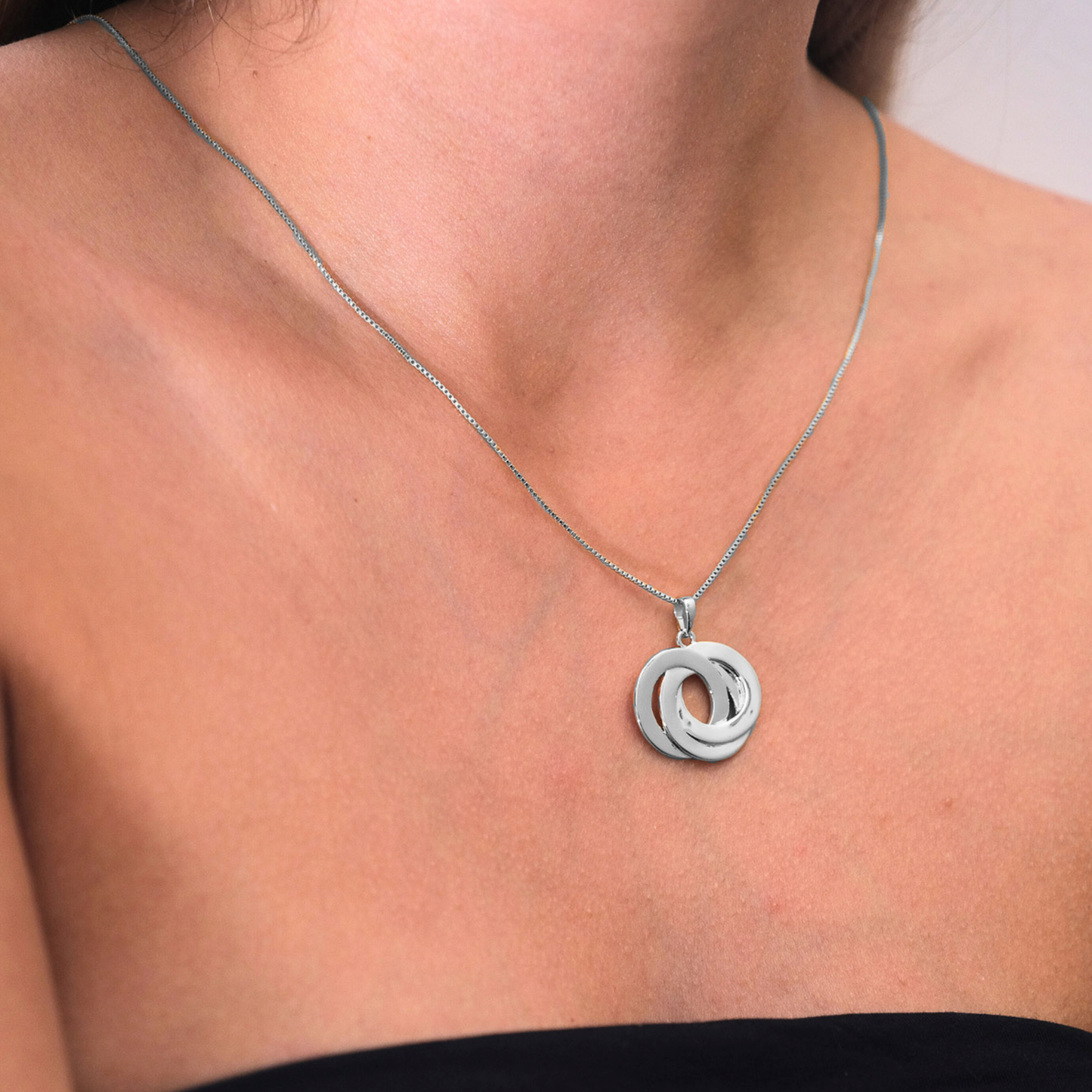 Collar Balandra - Chapa de Rodio