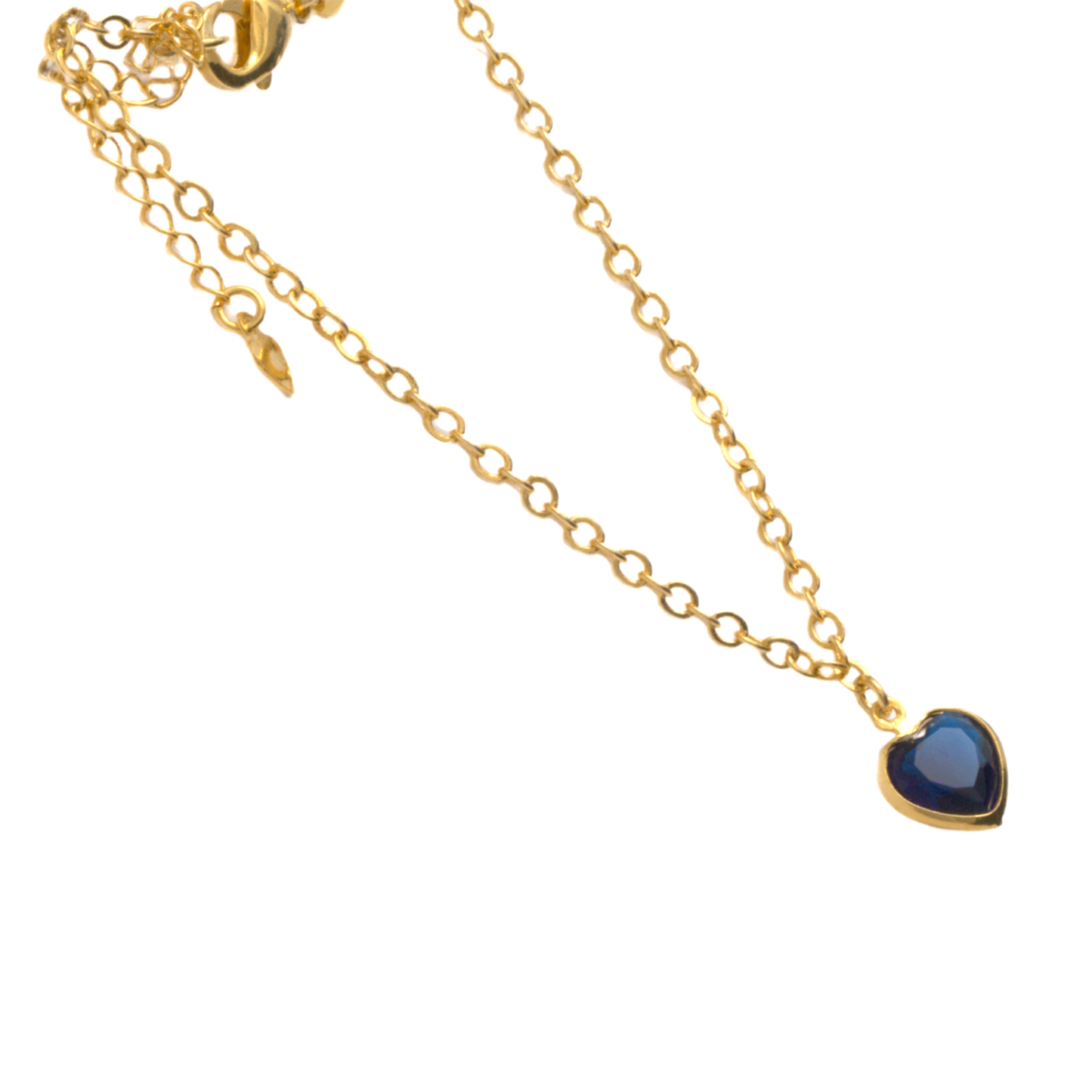 Pulsera con dije Corazón - Chapa de Oro