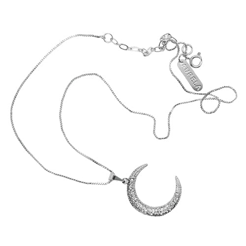 Cadena Lunar - Chapa de Rodio