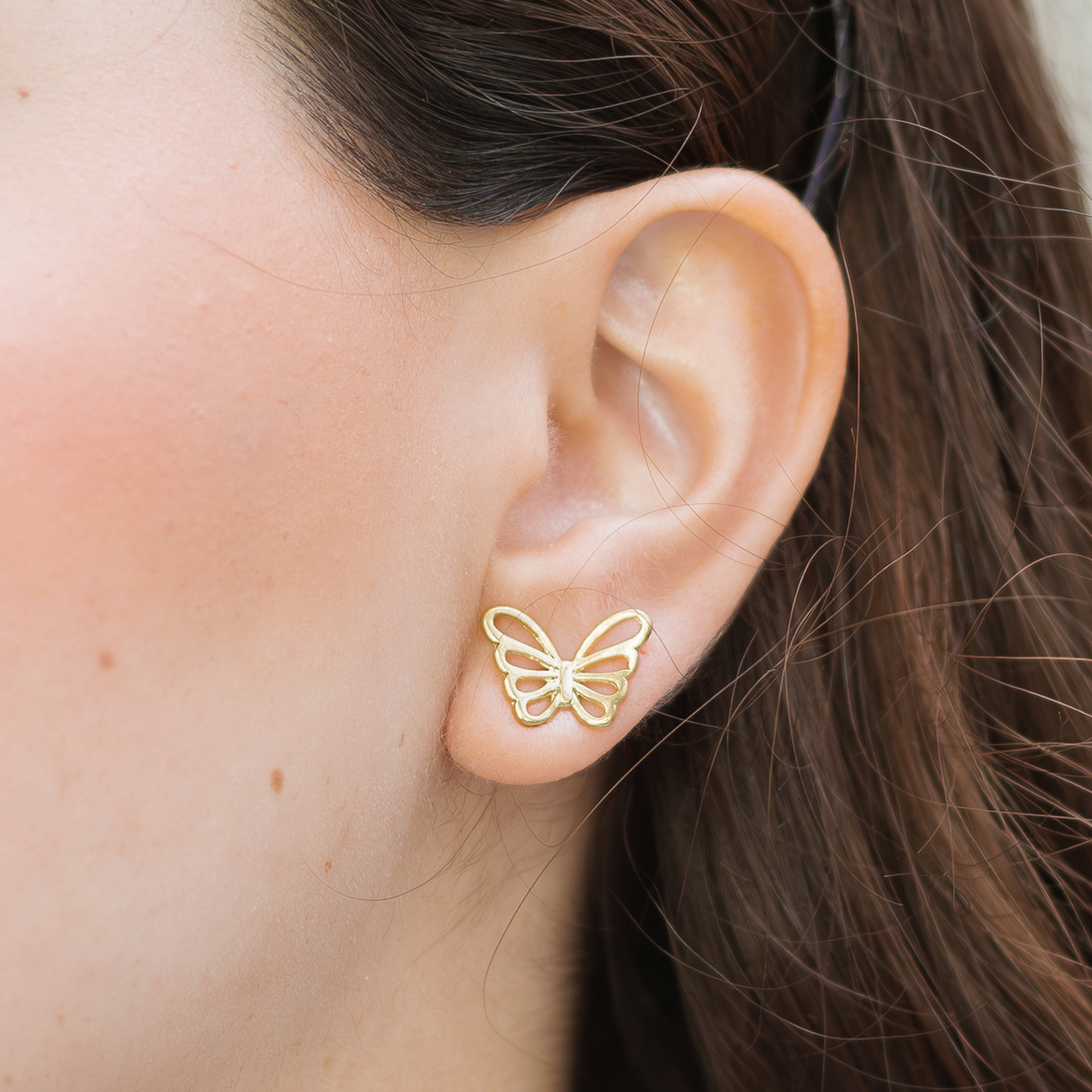 Butterfly Earrings - Chapa de Oro