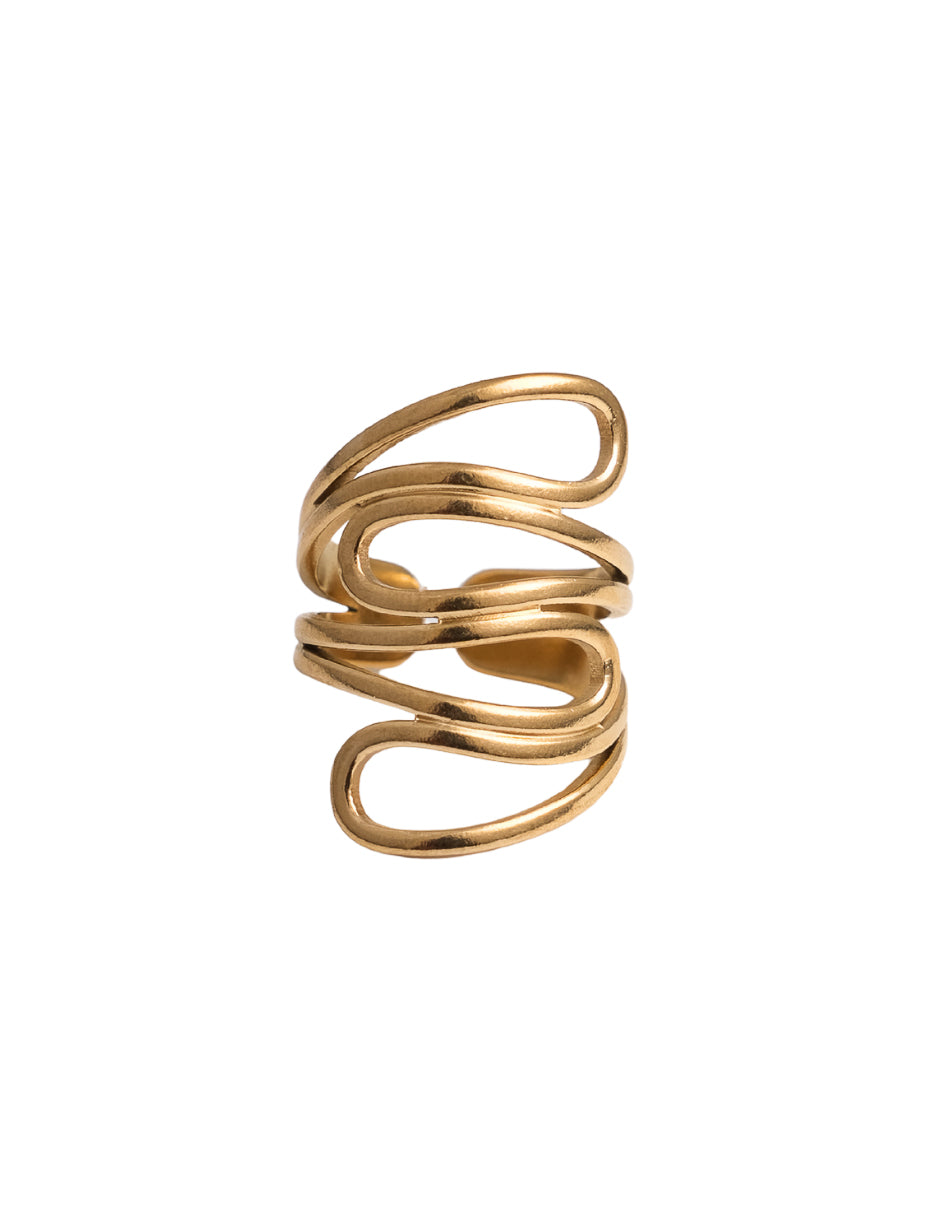 ANILLO DORADO AJUSTABLE