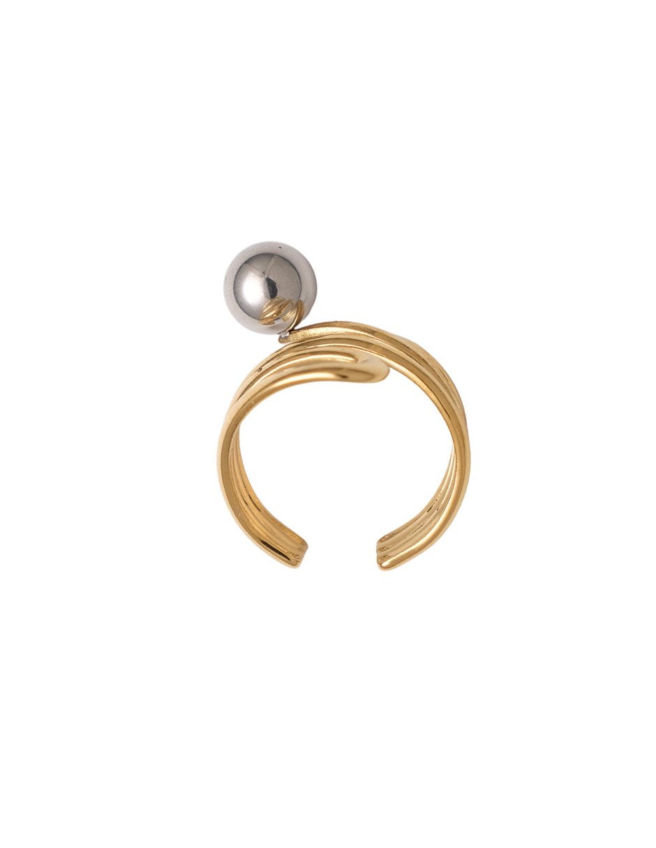 ANILLO COMBINADO CON BOLITA
