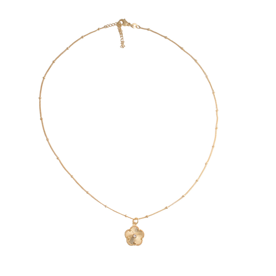 Éclat Flower Necklace