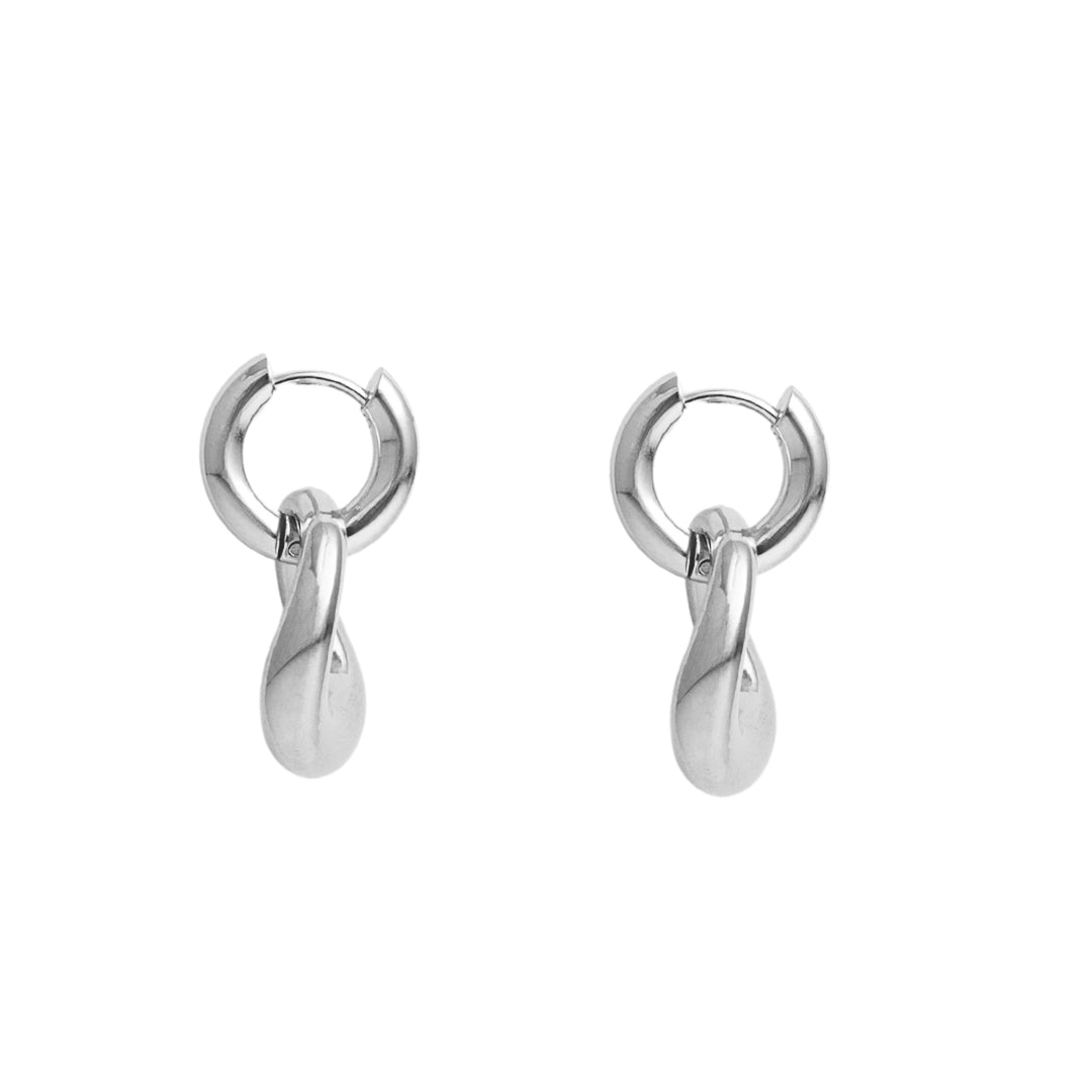 Bloom Earrings - Plateado