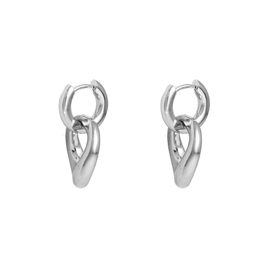 Bloom Earrings - Plateado