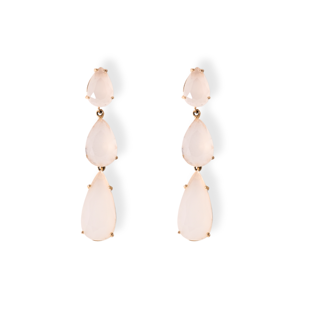 Aretes largos Piedras