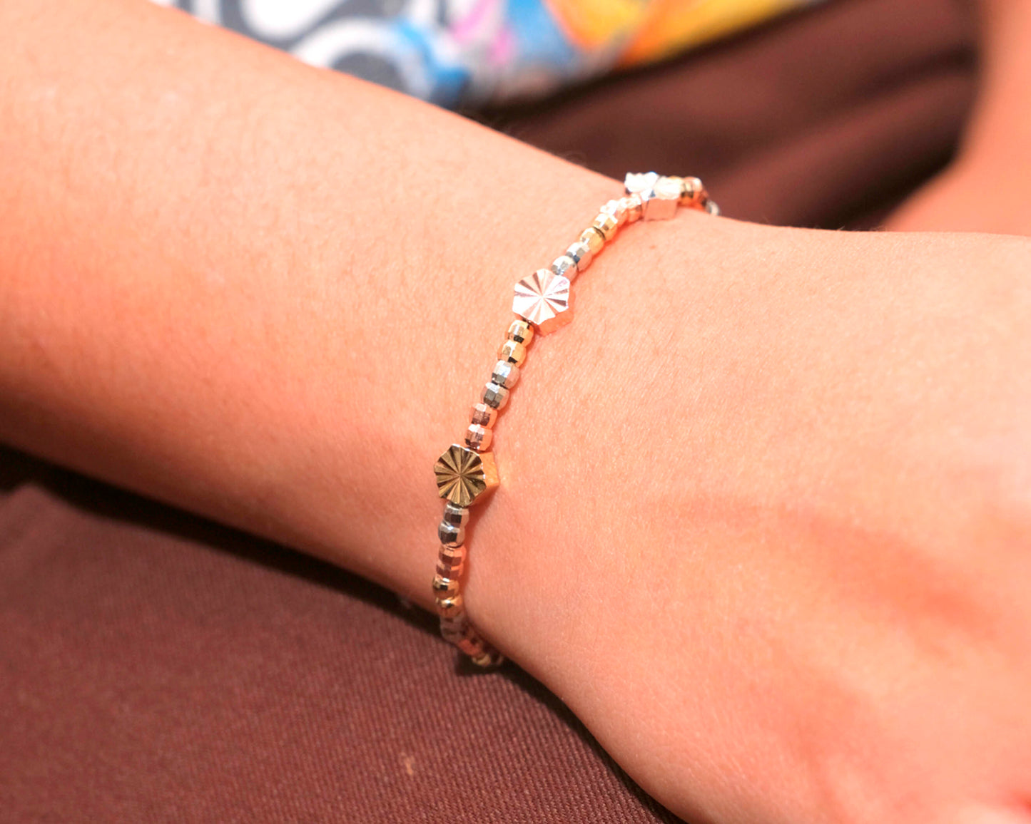 Pulsera Sienna- Chapa de Oro
