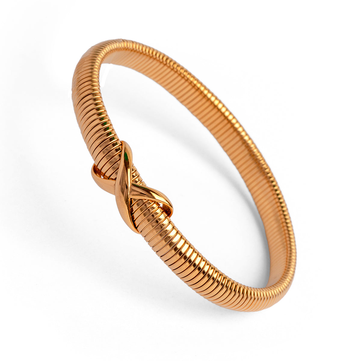 Brazalete con Cruz - Chapa de Oro