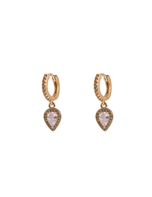 ARRACADAS CON ZIRCONIA GRANDE