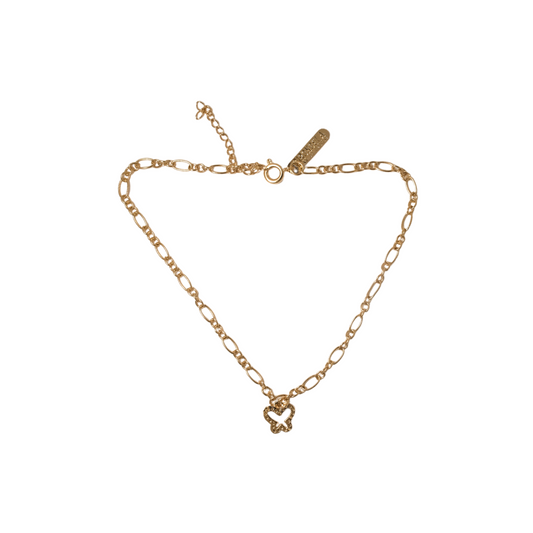 Tobillera Mariposa - Chapa de Oro