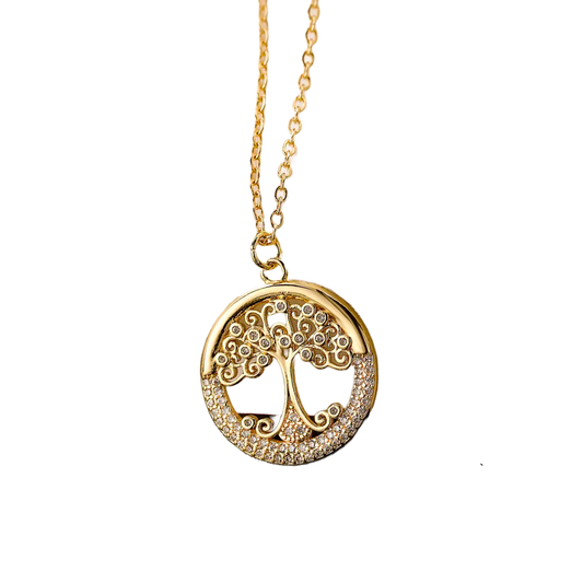 Collar Árbol de la Vida - Chapa de Oro