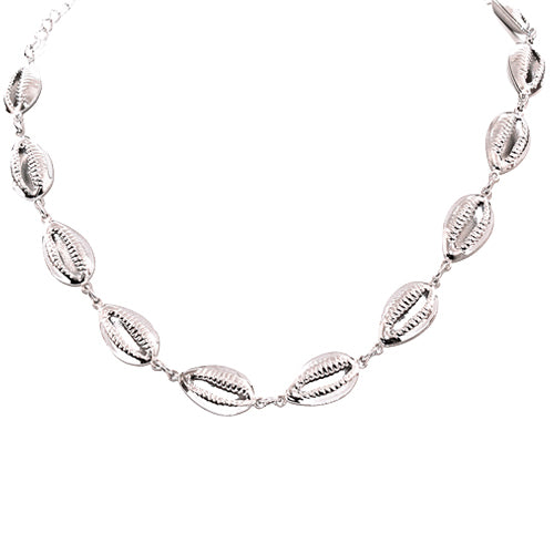 Choker Conchitas - Chapa de Rodio