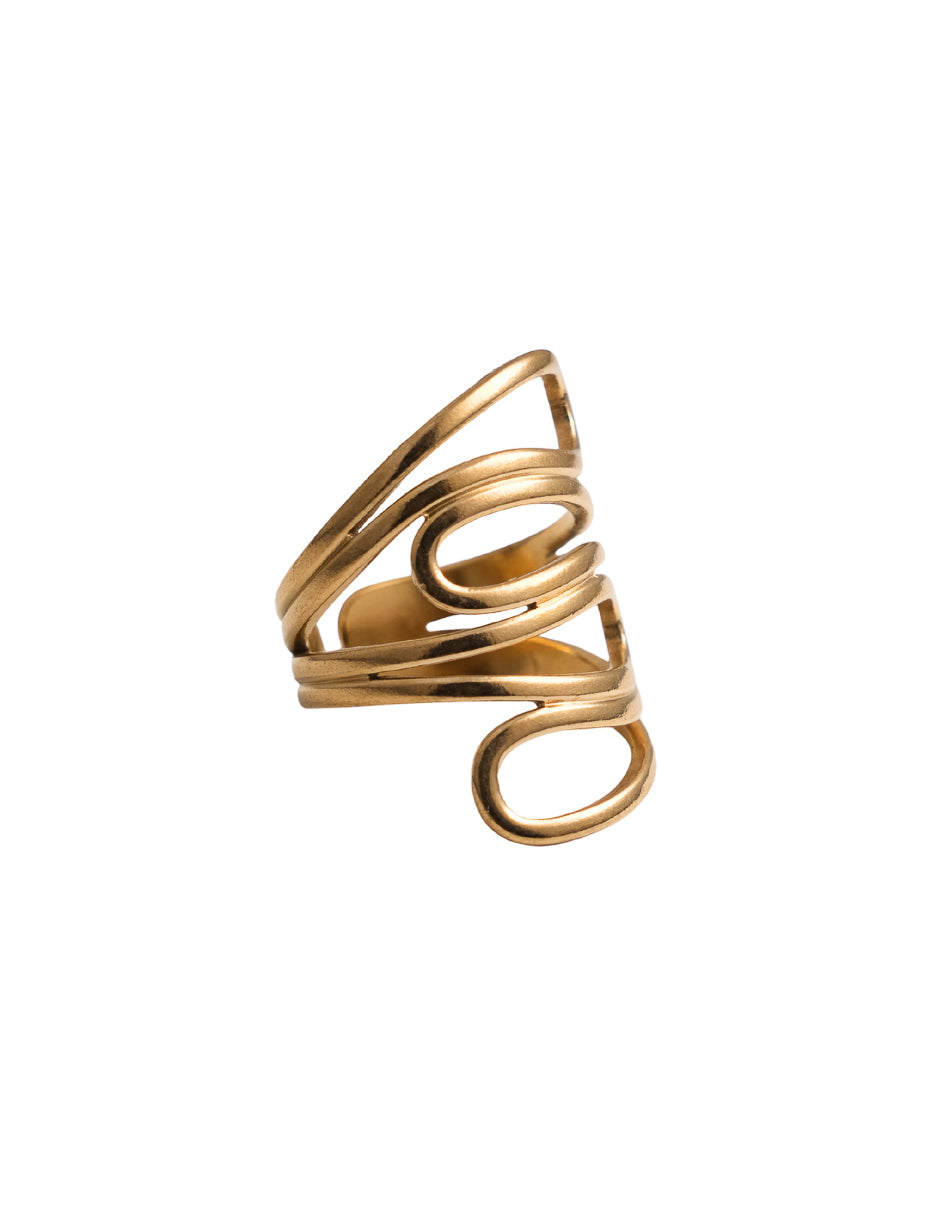 ANILLO DORADO AJUSTABLE