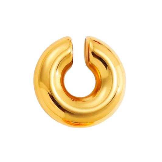 Chunky Earcuff – Chapa de Oro
